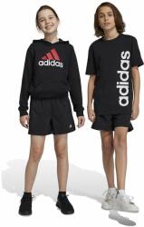 adidas gyerek rövidnadrág fekete, állítható derekú - fekete 140 - answear - 9 290 Ft