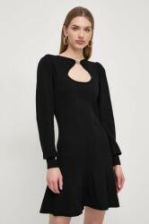 TWINSET ruha fekete, mini, harang alakú - fekete XS - answear - 74 990 Ft