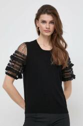 Twinset t-shirt női, fekete - fekete XS - answear - 67 990 Ft