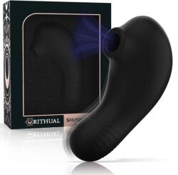 RITHUAL Stimulator Clitoris Rithual Shushu Pro Stimulator Clitoral 2 Powerfull Motors Black Vibrator