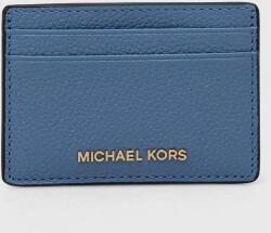 MICHAEL Michael Kors bőr kártya tok fekete - kék Univerzális méret