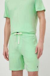Ralph Lauren rövid pizsama zöld, férfi, sima - zöld S - answear - 24 990 Ft