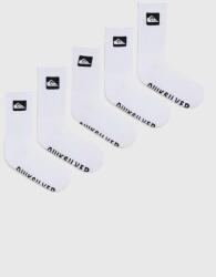 Quiksilver zokni 5 db fehér, férfi - fehér Univerzális méret - answear - 4 790 Ft