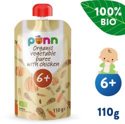 Salvest Põnn BIO Csirkehús zöldségpürével (110 g) - healthfactory