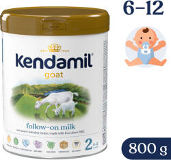 Kendamil 2 kecsketej alapú anyatej-kiegészítő tápszer (800 g) - healthfactory