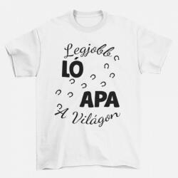  Legjobb ló apa a világon férfi póló (legjobb_lo_apa_ferfi_polo)