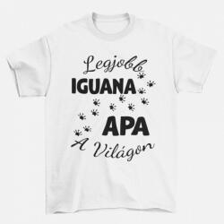  Legjobb iguana apa a világon férfi póló (legjobb_iguana_apa_ferfi_polo)