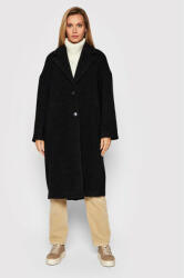 Benetton Gyapjú kabát 2WDP5K383 Fekete Regular Fit (2WDP5K383)