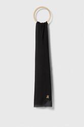 Moschino sál fehér, férfi, sima, M5515 50173 - fekete Univerzális méret