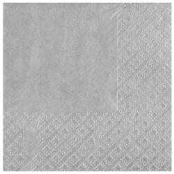 Santex Салфетки едноцветни 21 x 20 см ЦВЯТ: Сребърен