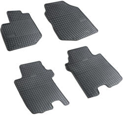 FroGum Set covorase auto din cauciuc Honda Jazz 2 2007-2014, presuri FROGUM, negre, 4 buc (D0836)