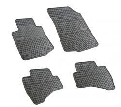 FroGum Set covorase auto din cauciuc Citroen C1, Peugeot 107, Toyota Aygo 2005-2014, presuri FROGUM, negre, 4 buc (D0639)