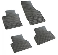 FroGum Set covorase auto din cauciuc Audi Q3 2011-2018, Negru, presuri FROGUM, negre, 4 buc (D0733)