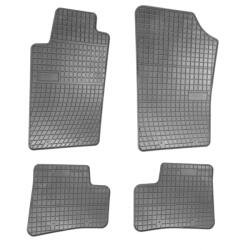 FroGum Set covorase auto din cauciuc Peugeot 206 1998-2009 culoare Gri, presuri FROGUM, 4 buc (GRD542711)