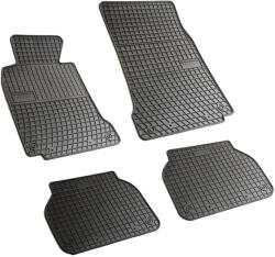 FroGum Set covorase auto din cauciuc Bmw Seria 5 E39 1995-2004, presuri FROGUM, negre, 4 buc (D0668)
