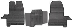 FroGum Set covorase cauciuc, 3 Buc , Fata, Negru, Pentru: Ford Transit Custom V362 2012-, Van (MMT A040 D00312)