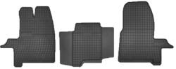FroGum Set covorase auto din cauciuc Ford Transit Custom Van Sport 2os. Automat 2017- prezent, presuri FROGUM, Negru (D410664)