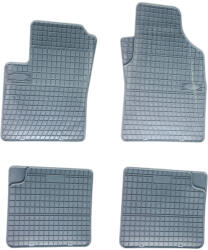 FroGum Set covorase auto din cauciuc Ford Ka 2 2008-2016, Fiat 500 500C 2007- Fiat Panda 2003-2012 2013- culoare Gri, presuri FROGUM, 4 buc (GRD0307)