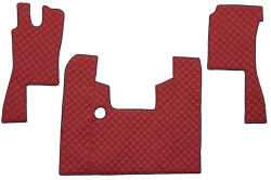 F-CORE Set covorase compatibile cu Scania 4 Series (01.1995-12.2004), piele sintetica (F-CORE FL18 RED)