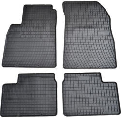 FroGum Set covorase auto din cauciuc Nissan Micra MK13 dupa 2010-2016, presuri FROGUM, negre, 4 buc (D0451)
