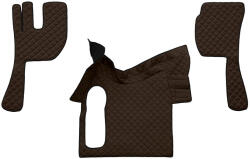 F-CORE Set covorase compatibil cu Volvo FH 3 (prod 01.2002-12.2012), Manual, cu torpedou (F-CORE FL13 BROWN)