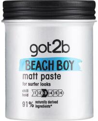 Got2b Pastă de păr matifiantă - Got2b Beach Boy Matt Paste Chill Hold 3 91% Naturally Derived Ingredients 100 ml