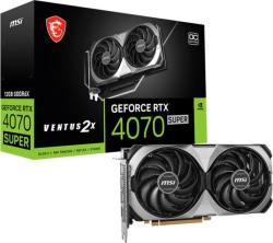 MSI GeForce RTX 4070 SUPER VENTUS 2X OC 12GB GDDR6X 192bit (V513-641R/V513-658) Videokártya