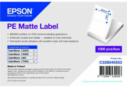 Epson fehér matt inkjet 203mm x 152mm 1000 címke/tekercs (C33S045553) - bbmarket