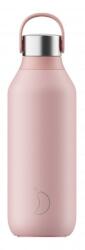 Chilly Chillys Water Bottle Serie2 Blush Pink 500ml Inox (B500S2BPNK) - vexio