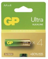 GP Batteries Batteries B01214 Super Alkáli AA/LR6, ceruza elem (4db/bliszter) (B01214)