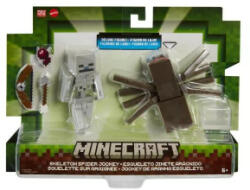 Mattel Minecraft: Craft-a-Block dupla csomag - Csontváz és pók (GTT53 /HLB29)