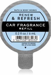 Bath & Body Works Renew & Refresh parfum pentru masina rezervă 6 ml