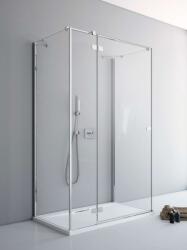 Radaway Zuhanykabin, Radaway Fuenta New KDJ+S szögletes zuhanykabin 90x75 átlátszó jobbos
