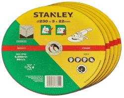 STANLEY Disc abraziv pentru taiere piatra/beton, diametru 230x22mmx3.2mm, Stanley (STA32090-QZ) - bricolaj-mag Disc de taiere