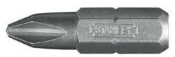 STANLEY Biti 1/4" PH2 x 25mm, 100 bucati, Stanley (3-68-946) - bricolaj-mag Set capete bit, chei tubulare