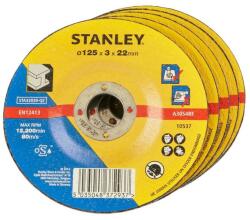 STANLEY Disc abraziv cu degajare pentru taiere metale diametru 125x22x3.2mm, Stanley (STA32030-QZ) - bricolaj-mag