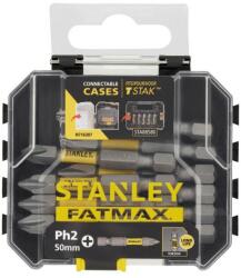 STANLEY Biti impact PH2 x 50mm, 10 bucati, Stanley (STA88573-XJ) - bricolaj-mag