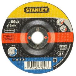 STANLEY Disc abraziv cu degajare pentru taiere metale diametru 100x16x3.2mm, Stanley (STA32020-QZ) - bricolaj-mag