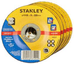 STANLEY Disc abraziv cu degajare pentru taiere metale diametru 125x22x3.2mm, Stanley (STA32025-QZ) - bricolaj-mag