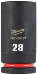Milwaukee Cheie tubulara de impact Shockwave 3/4", lunga, 28mm, Milwaukee (4932480387) Set capete bit, chei tubulare