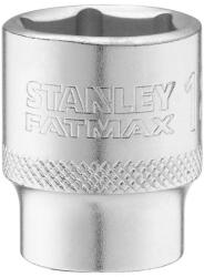 STANLEY Cap cheie tubulara FatMax 3/8", 6p, 18mm, Stanley (FMMT17218-0) - bricolaj-mag Set capete bit, chei tubulare