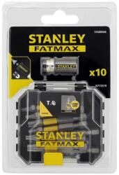 STANLEY Biti impact TX, 50mm cu inel magnetic, 10 piese, Stanley (STA88566-XJ) - bricolaj-mag
