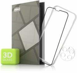 Tempered Glass Protector - Huawei Mate 50 Pro, 3D üveg + kameraüveg + beszerelő keret (TGR-HM50P-BL)