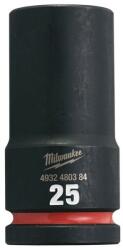 Milwaukee Cheie tubulara de impact Shockwave 3/4", lunga, 25mm, Milwaukee (4932480384)