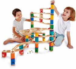 Hape Jucarie copii Quadrilla - circuit cu bile - Ultimate (198 piese) (E6008B) - mansarda-copiilor
