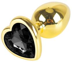Rosy Dildo metalic Rosy Large Heart Black Diamond - 4love - 83,00 RON Dildo