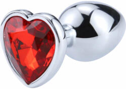 Rosy Dildo metalic Rosy Medium Heart Red Diamond - 4love - 71,00 RON