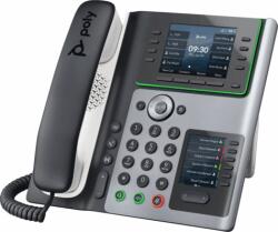 HP Poly Edge E450 VoIP Telefon + PoE - Fekete/Fehér (82M90AA) - bestmarkt