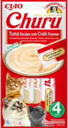 Inaba Foods Churu Recompensa Cremoasa Reteta Ton cu Aroma de Crab - shop4pet