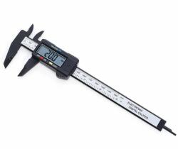  Digitális tolómérő mélységmérővel, 0.1mm felbontással (dtm1bk)